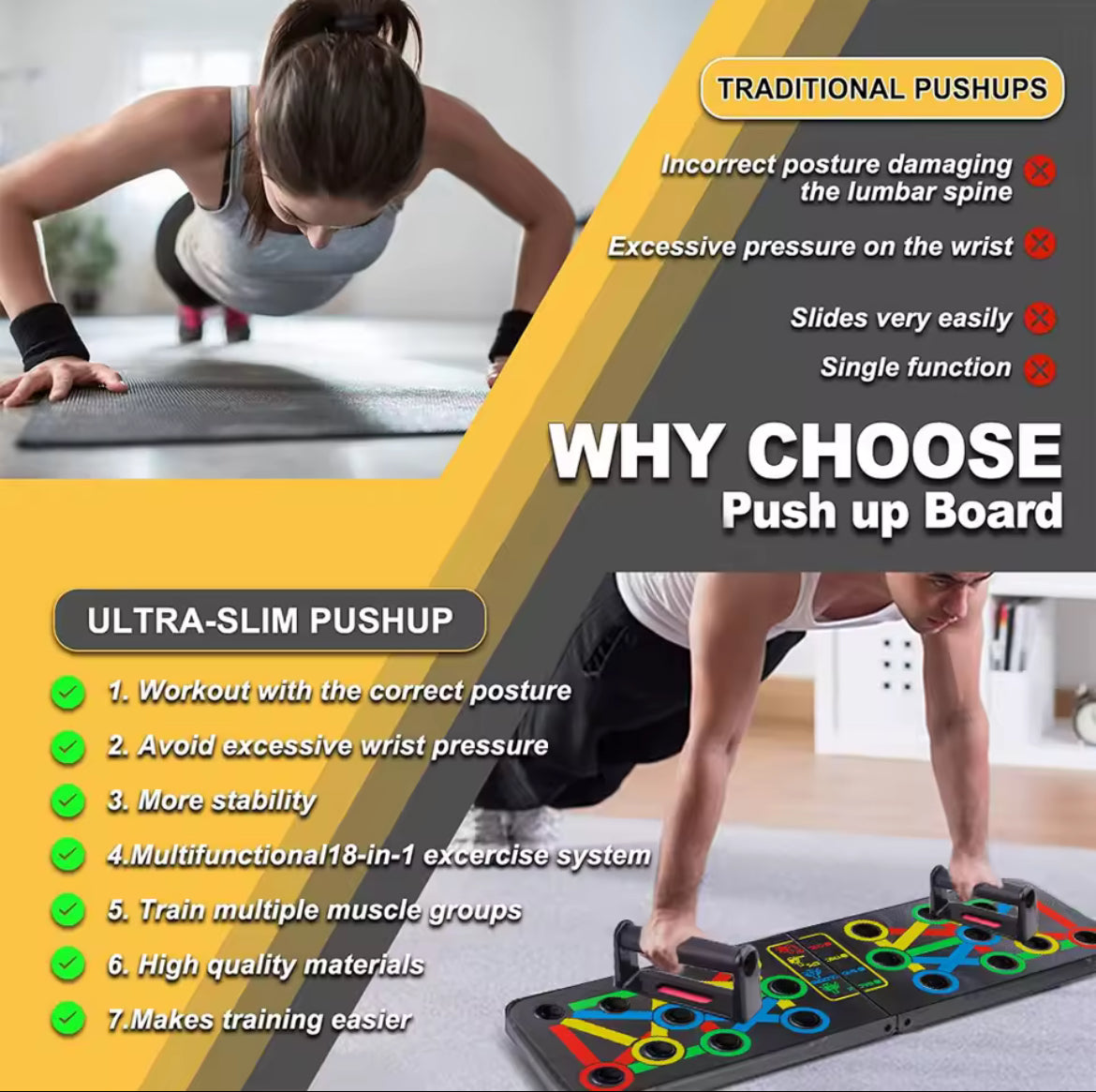 Press Up Board